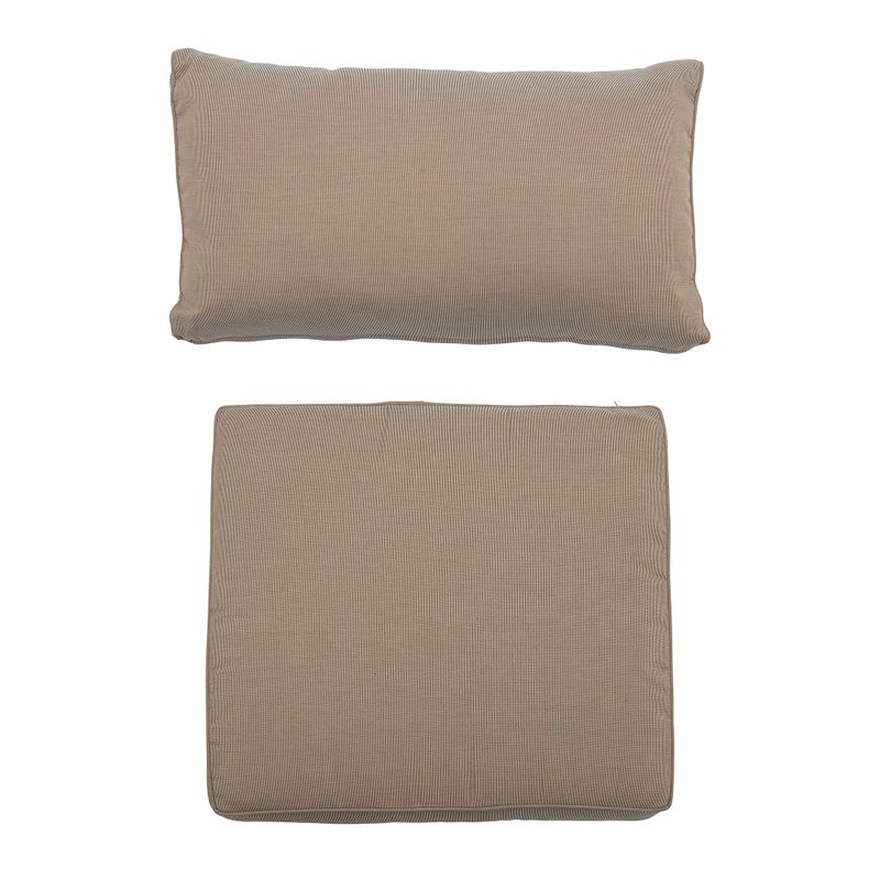 Kuddfodral Brun Polyester Mundo Set om 2 | Bloomingville