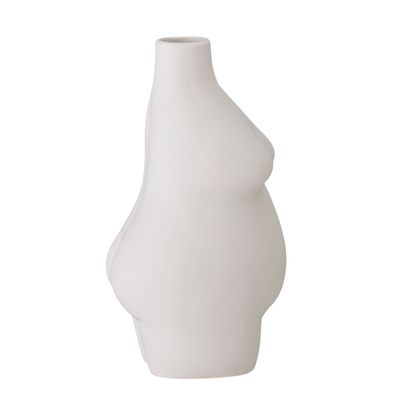 Vas Vit Stengods Elora | Bloomingville
