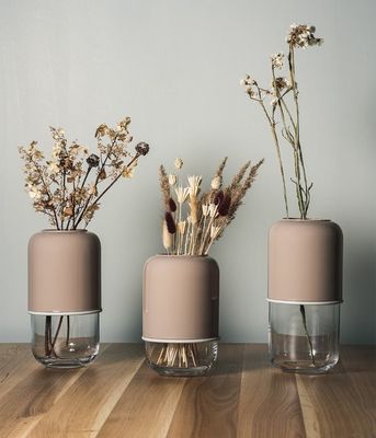 Muurla Capsule Vas Klar/Beige