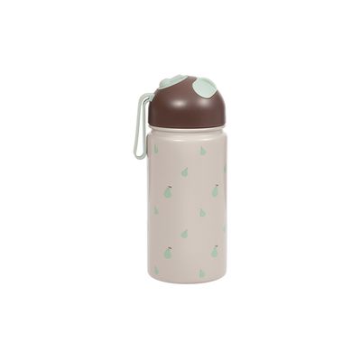 Drickflaska Lera/Grön Aluminium. Plast. Silikon OYOY MINI