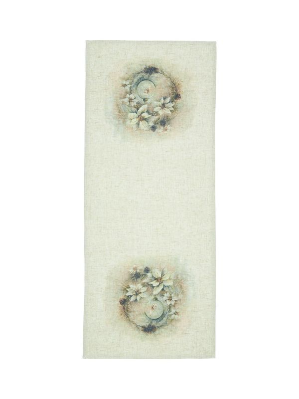 Helle Löpare Grön 40x100cm | Svanefors