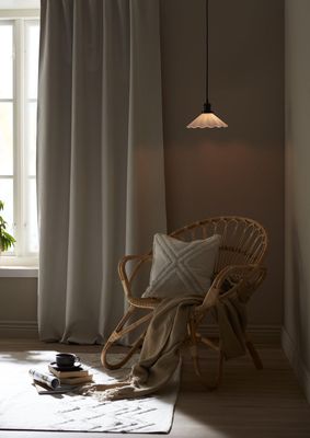 Colin Gardin Beige 275x280cm | Svanefors