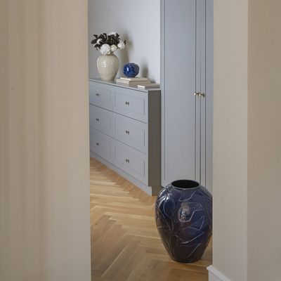 Bergs Potter Florita GLAZED Vas Agatblå, H 45 cm