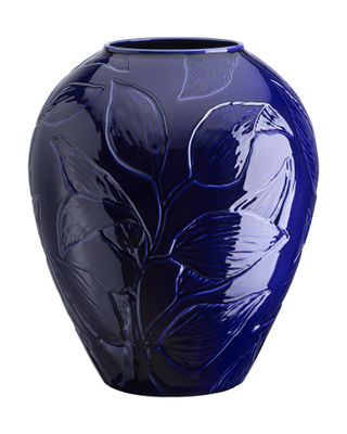 Bergs Potter Florita GLAZED Vas Agatblå, H 45 cm