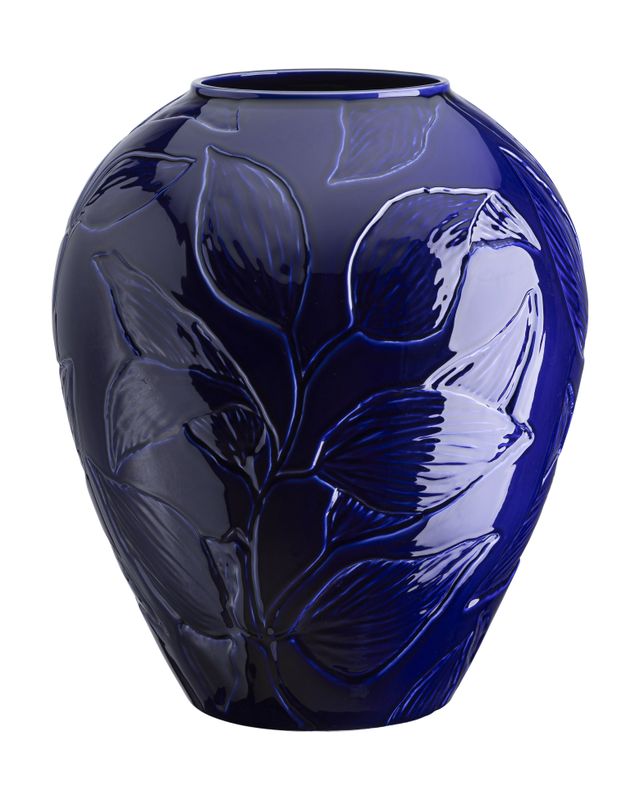 Bergs Potter Florita GLAZED Vas Agatblå, H 45 cm