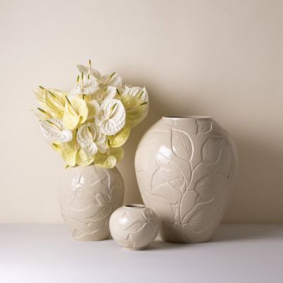 Bergs Potter Florita GLAZED Vas Sandsten, H 45 cm
