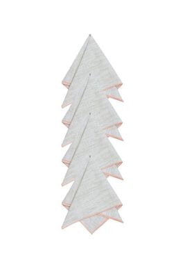 Svanefors Sabina Servett 4-pack Korall 45x45 cm