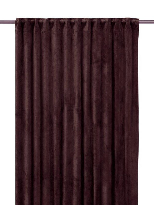 Svanefors Estelle Gardin 2-pack Aubergine 135x280 cm