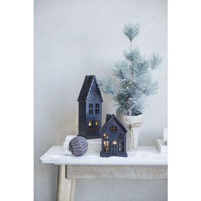 Lene Bjerre Seholia Dekoration house H17 cm Svart