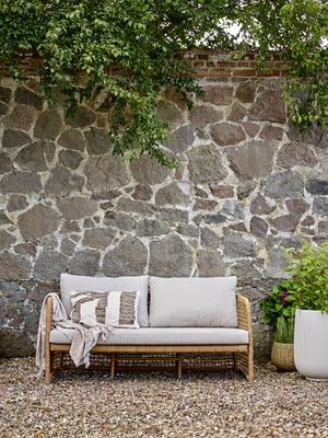 Penzano Soffa Natur Polyrattan H70cm Bloomingville