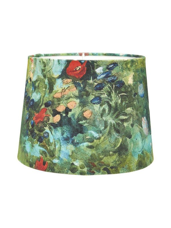 PR Home Sofia Lampskärm Blomster Grön 25cm