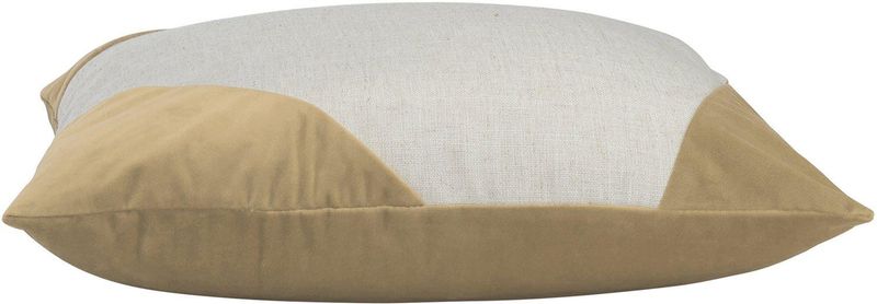 Inger Kuddfodral Beige gul 45x45cm | Svanefors
