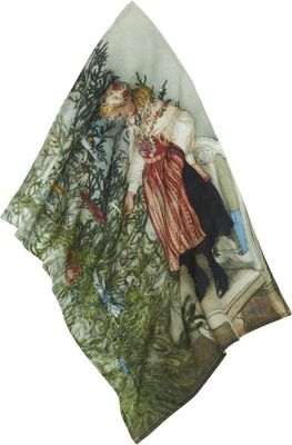 Svanefors Konfekt Kökshandduk Grön 50x70 cm