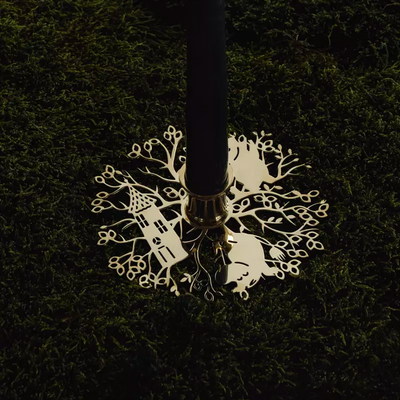 Hilke Collection Ljusstake Hilke X Mumin No.1 Guld