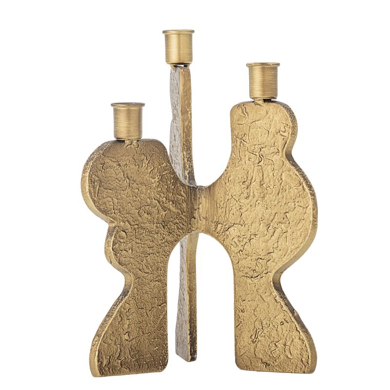 Lux Ljushållare Guld Metall H27.5cm Bloomingville