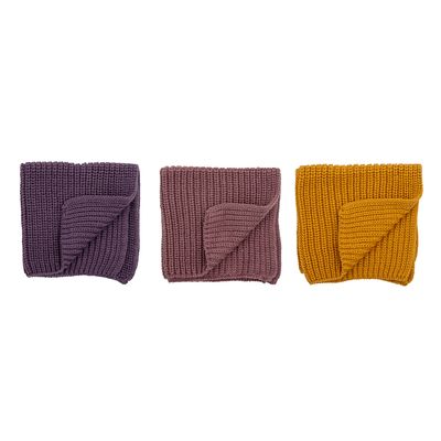 Diskduk Lila Bomull Ninna Set om 3 | Bloomingville