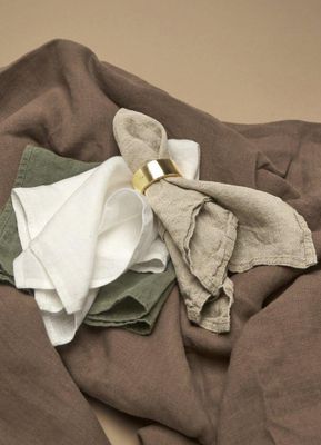 Svanefors Julie Servett Offwhite 45x45 cm