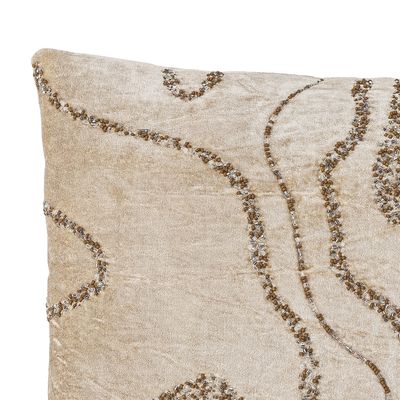 Bloomingville Adelona Kudde, Brun, Viskos L50xW35 cm