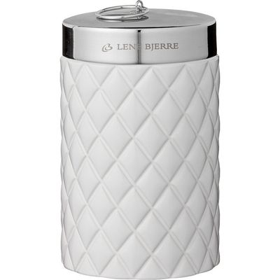 Lene Bjerre Portia Burk Vit Keramik H14 cm