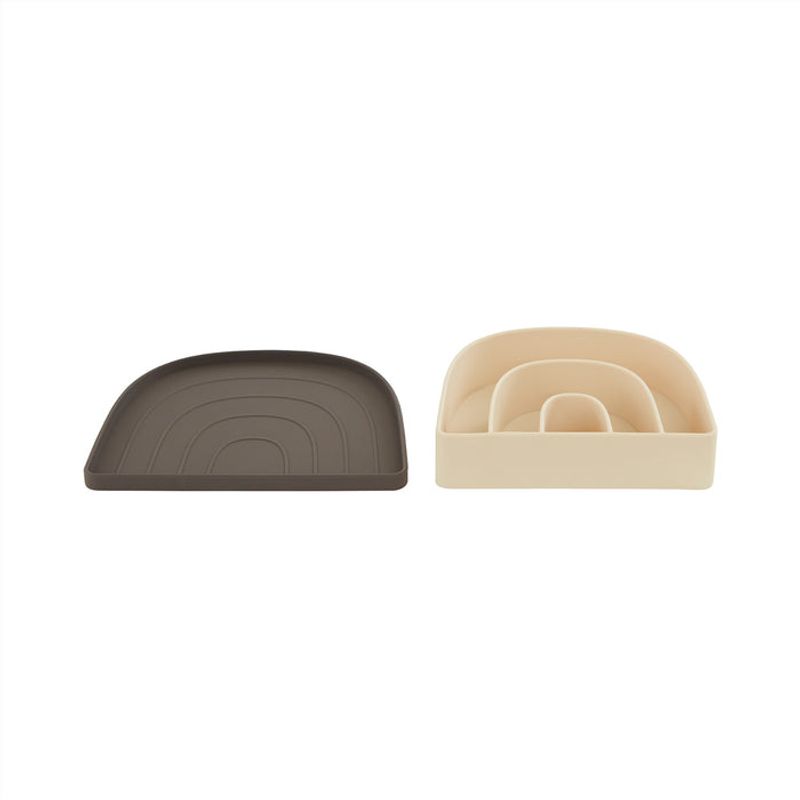 Tallrik och skål Choko Silikon OYOY MINI