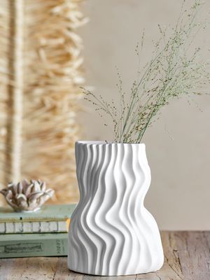 Vas Vit Keramik Sahal | Bloomingville