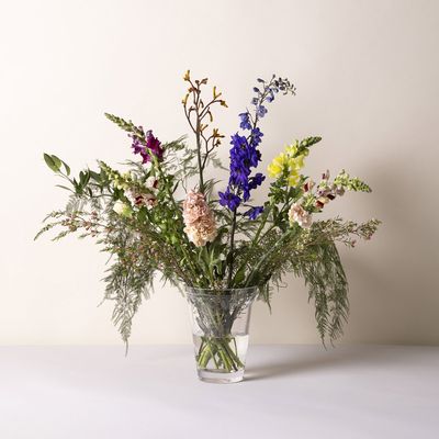 Bergs Potter Københavner GLASS Vas Transparent, Ø 11 cm