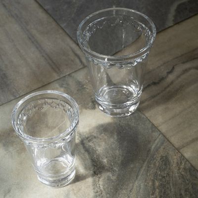 Bergs Potter Københavner GLASS Vas Transparent, Ø 11 cm