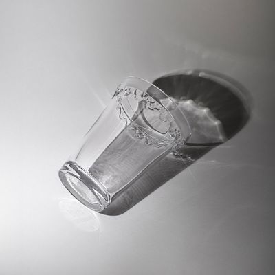 Bergs Potter Københavner GLASS Vas Transparent, Ø 15 cm