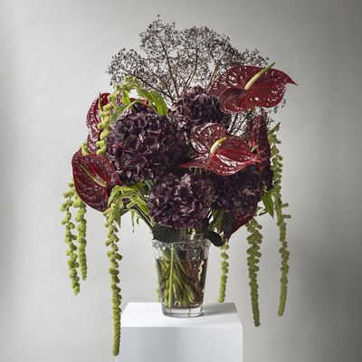 Bergs Potter Københavner GLASS Vas Transparent, Ø 15 cm