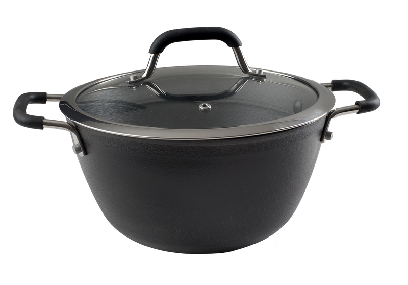 Ulo Stekgryta 4L, med Glaslock Ø24 cm Ronneby Bruk