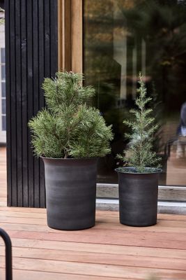 Iri Metallplanterare Sten Metall 2-Pack Oyoy Living