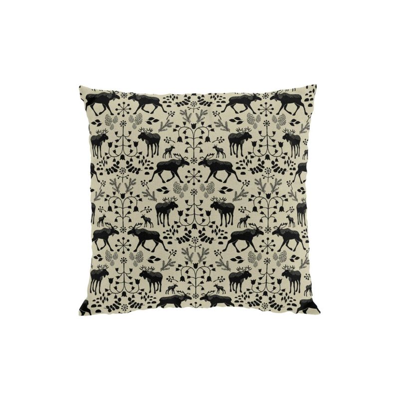 Skogens Konung (culla) svart kuddfodral Arvidssons Textil