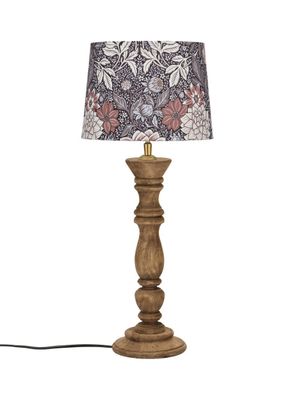PR Home Lodge Bordslampa Dahlia Brun