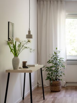 Solo Fönsterlampapa Beige 13cm | PR Home