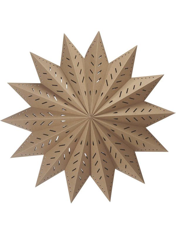 PR Home Alfa Julstjärna Brun 60cm