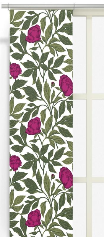 Pion cerise/grön panellängd 2 pack Arvidssons Textil