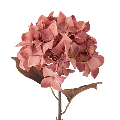 Stjälk Rosa Konstgjorda blommor Hydrangea | Bloomingville