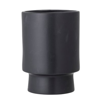 Kruka Svart Stengods Mac | Bloomingville