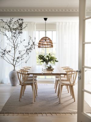 PR Home Lace Taklampa Natur 46cm