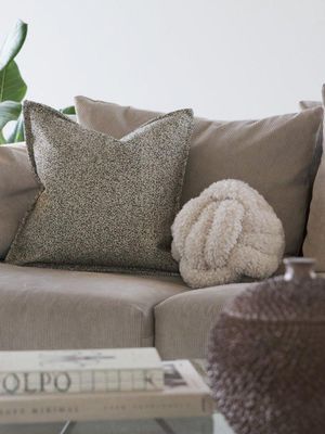 Svanefors Hella Kuddfodral Beige 45x45 cm