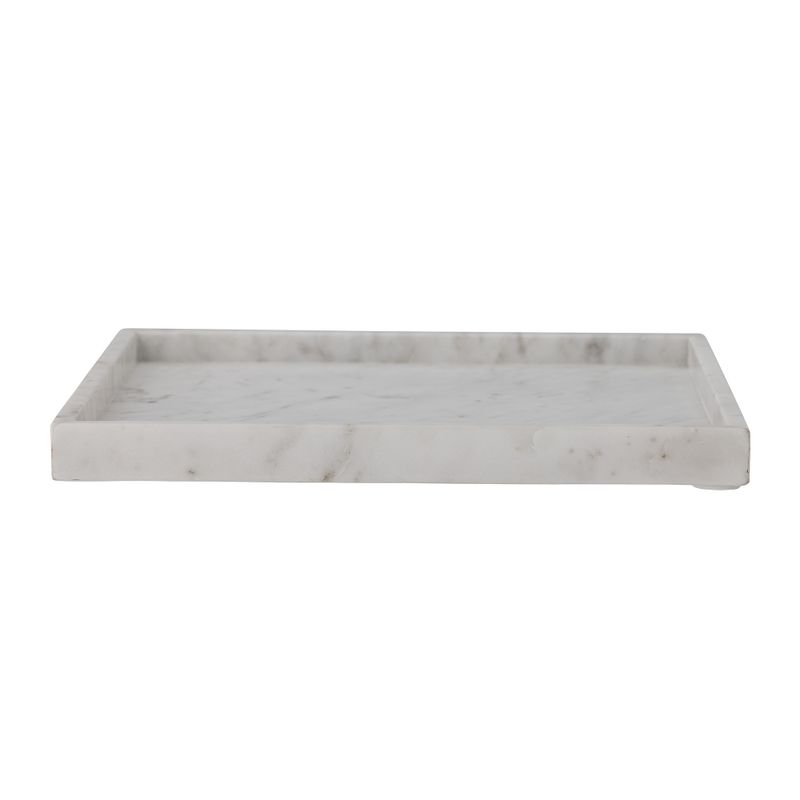 Bloomingville Majsa Bricka Vit Marmor L35 cm