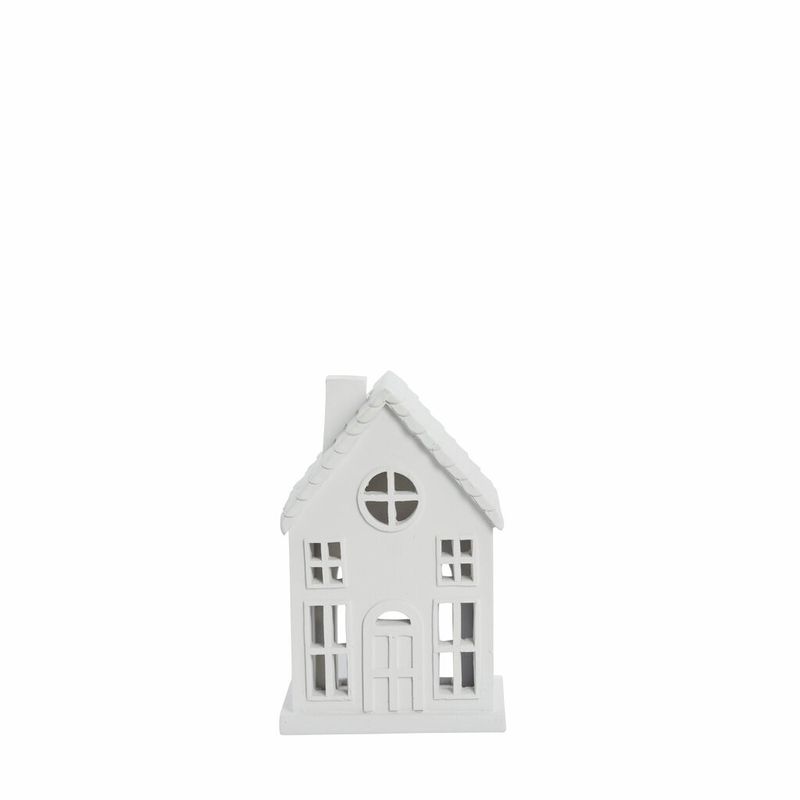 Lene Bjerre Seholia Dekoration house H17 cm Vit