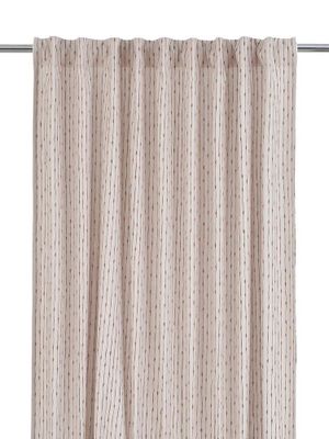 Svanefors Unni Gardin 2-pack Brun 140x280 cm