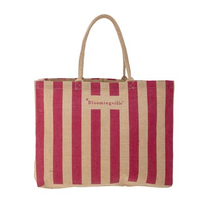Shoppingväska Rosa Jute Bergamo | Bloomingville