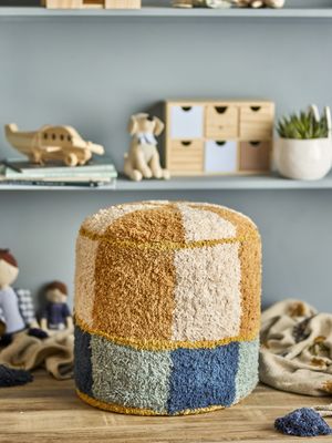 Bloomingville Kio Puff, Multi, Bomull Ø35xH40 cm