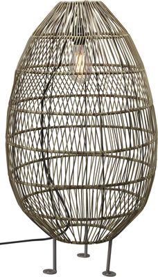 PR Home Hanoi Golvskärm Natur 100 cm
