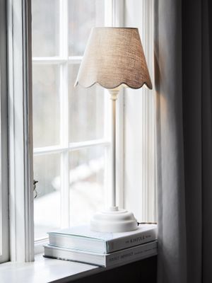 Lottie Lampfot Offwhite 45cm | PR Home
