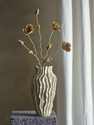 Stjälk Brun Konstgjorda blommor Poppy | Bloomingville