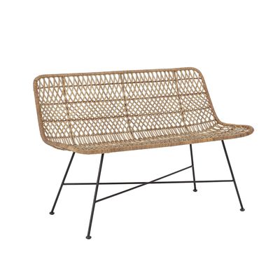 Hallie Bänk Natur Rotting L120 cm Bloomingville