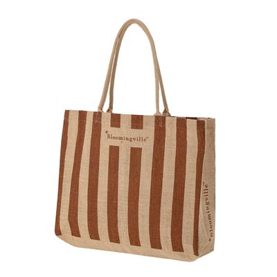 Shoppingväska Brun Jute Bergamo | Bloomingville